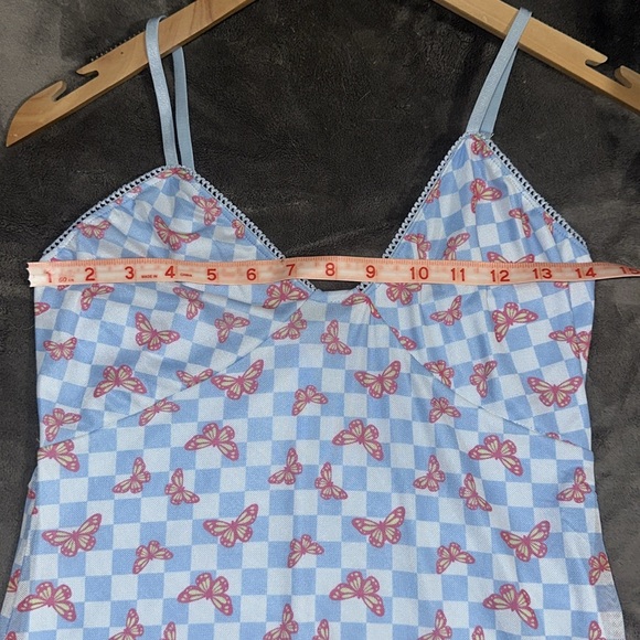 NWT Forever21 Checkered Butterfly Dress - Picture 8 of 9